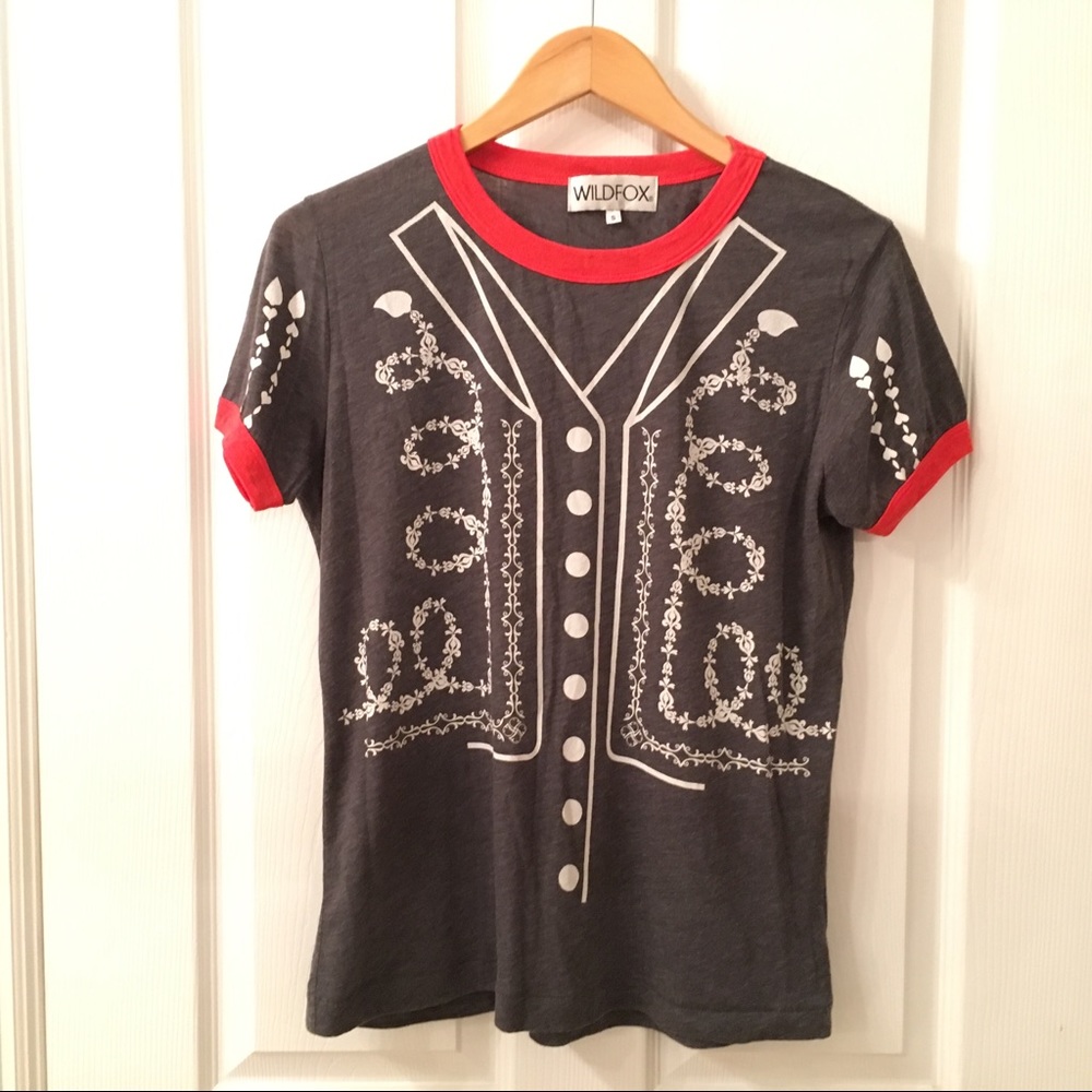 Wildfox ringer tee from the Italian collection